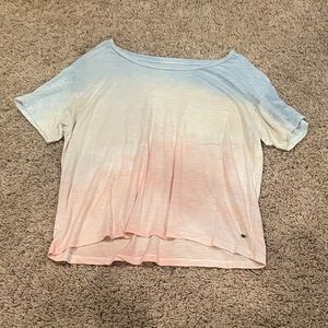 American eagle multi colored shirt